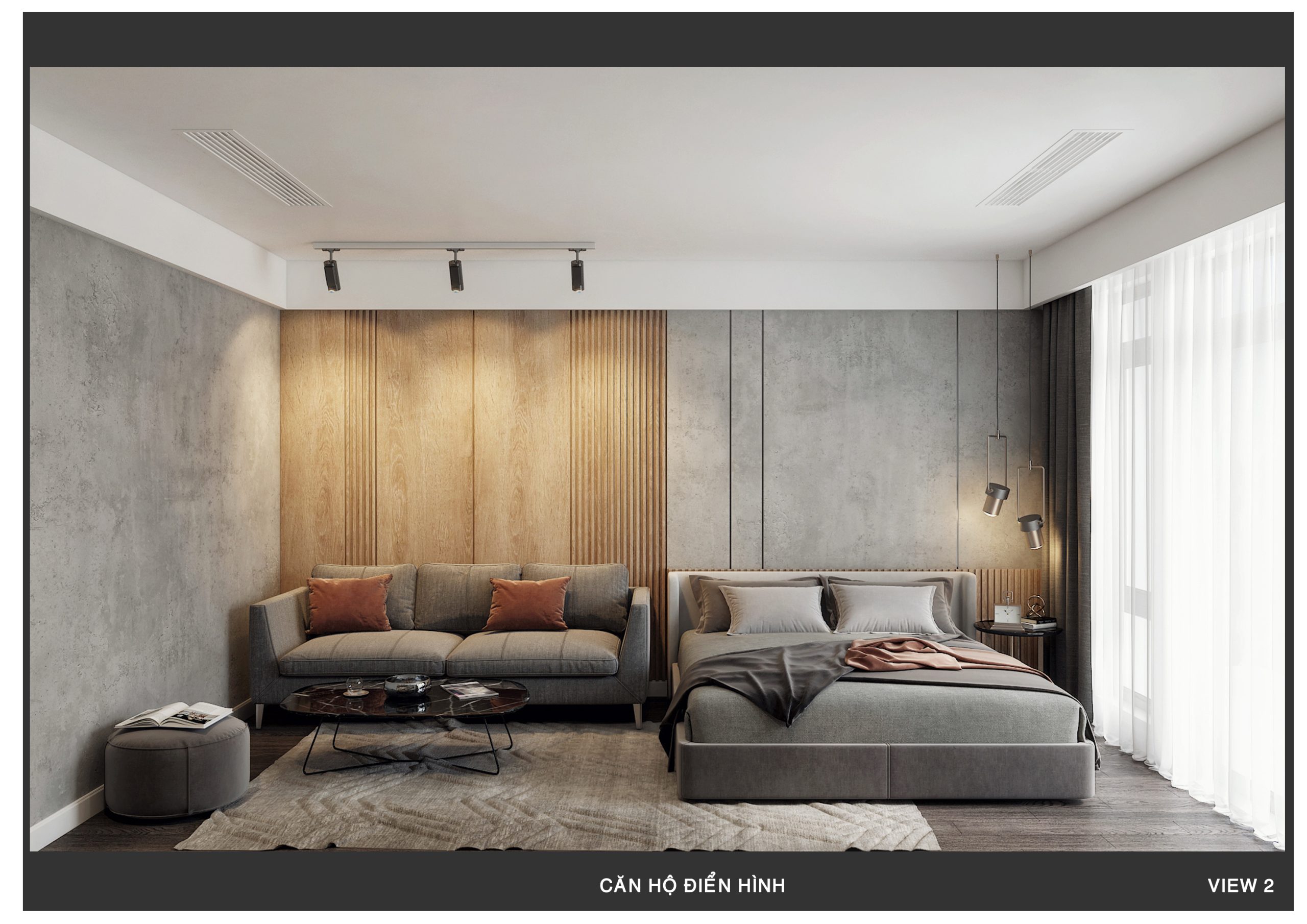 THIẾT KẾ NỘI THẤT CĂN HỘ ANH VIỆT