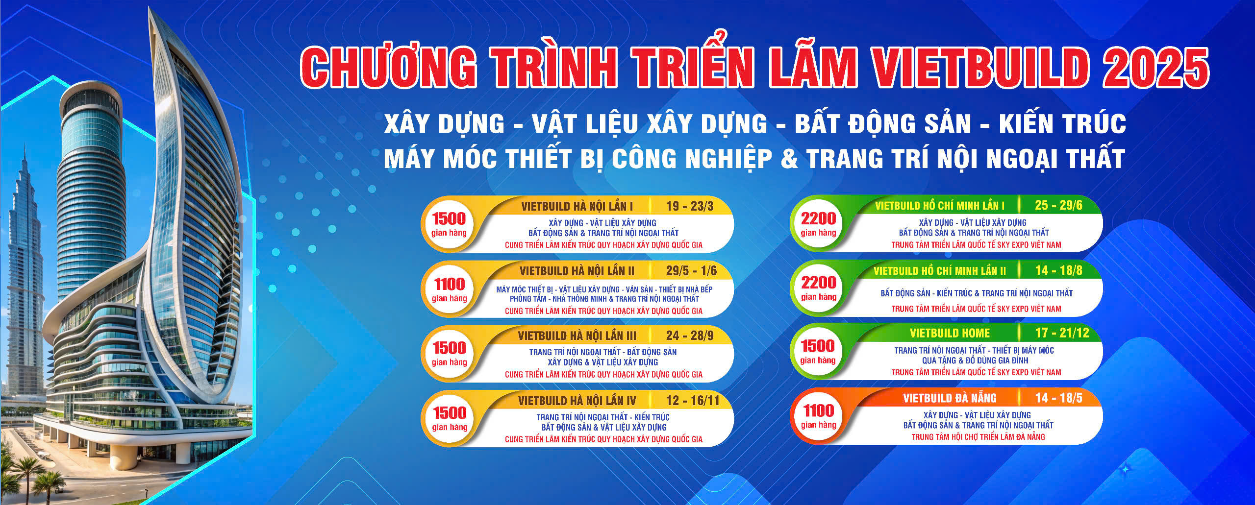 VIETBUILD ĐÀ NẴNG 2025 – SỰ KIỆN XÂY DỰNG LỚN NHẤT MIỀN TRUNG ĐÃ TRỞ LẠI!