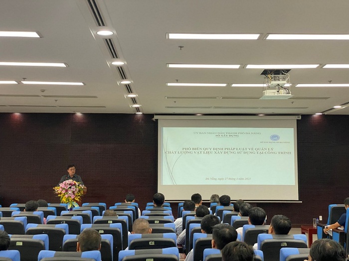 Sở Xây dựng tổ chức tập huấn về công tác quản lý chất lượng vật liệu xây dựng