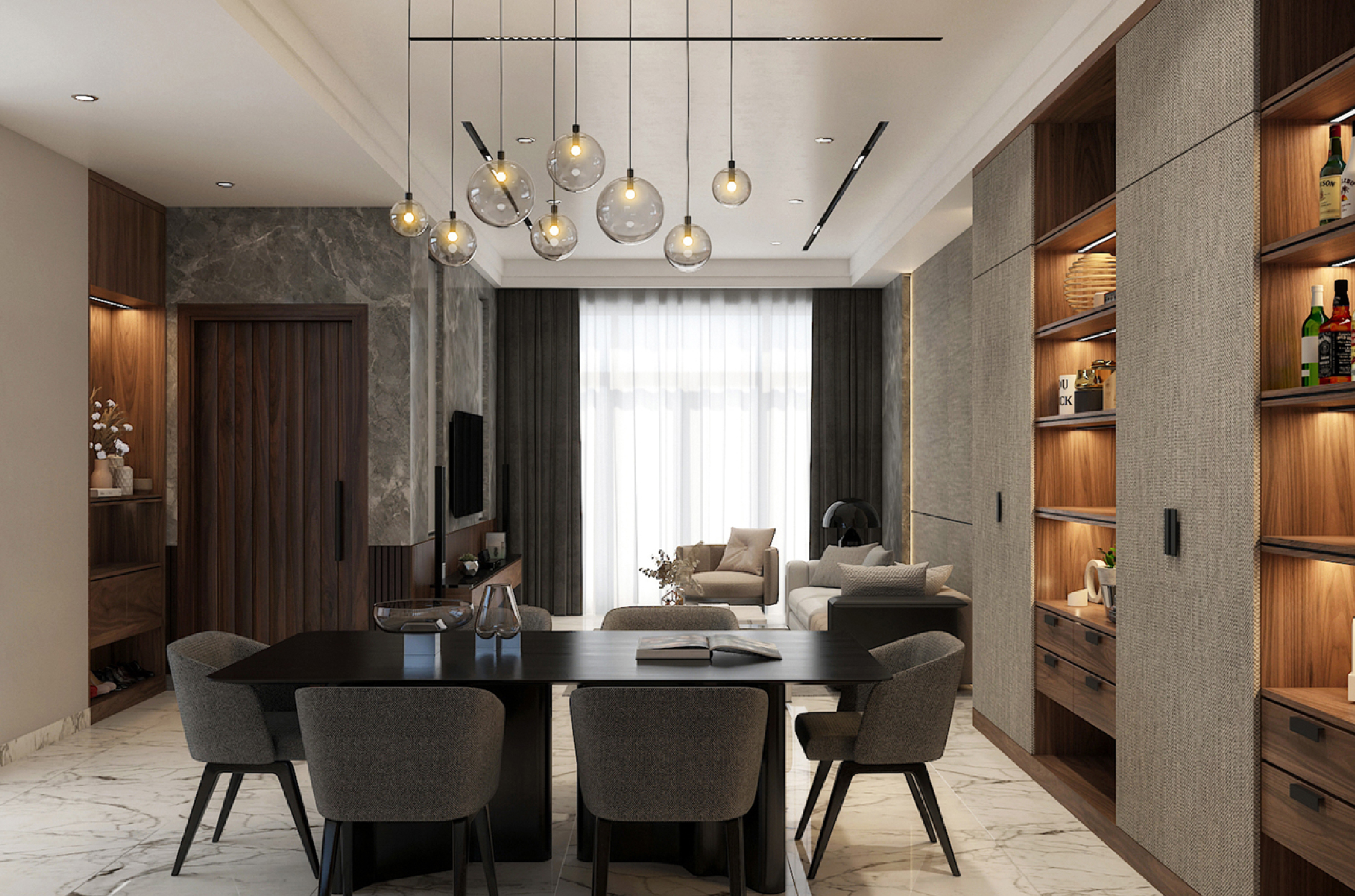 NỘI THẤT NHÀ PHỐ – LÊ QUANG ĐẠO