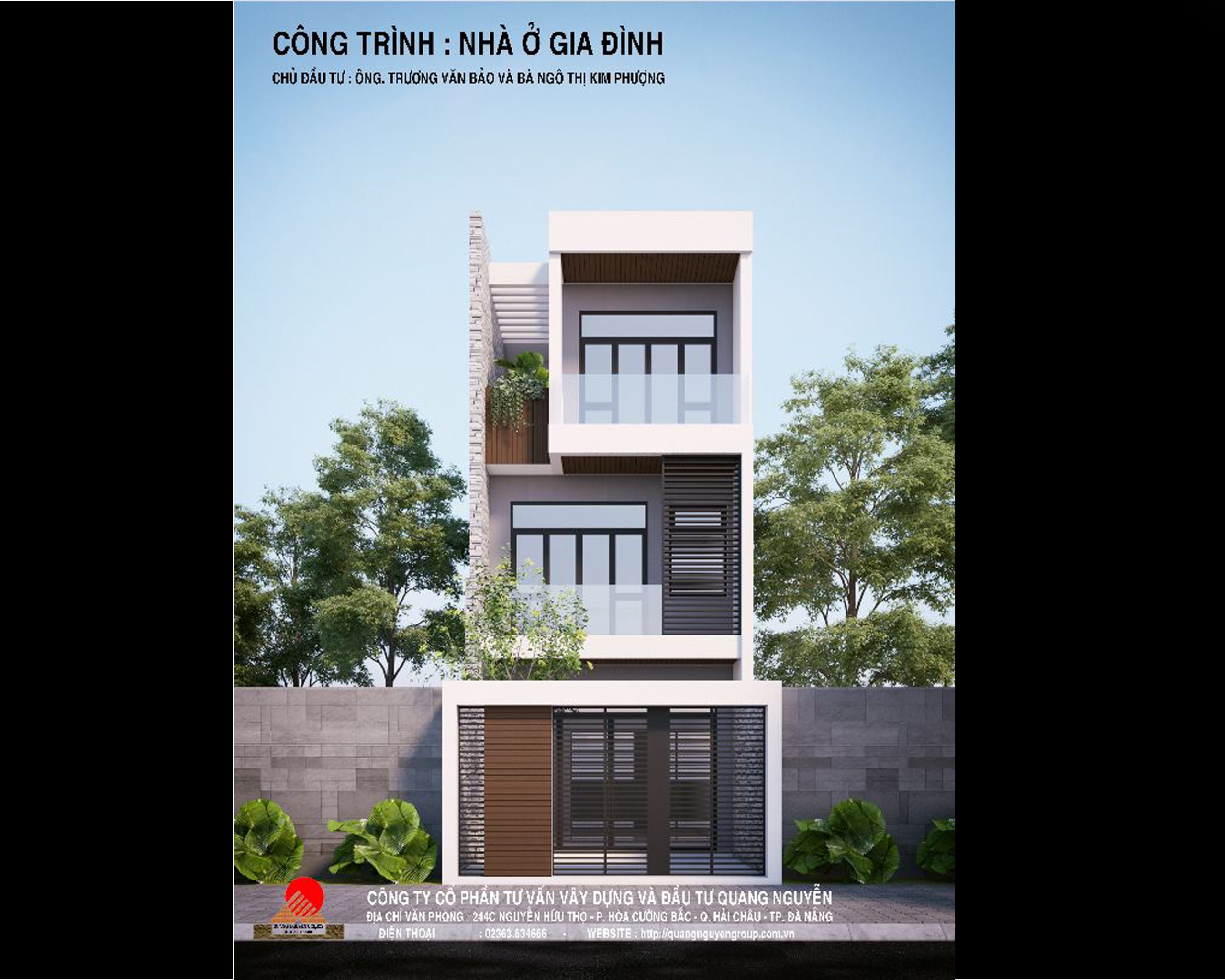 NHÀ Ở GIA ĐÌNH ÔNG BẢO