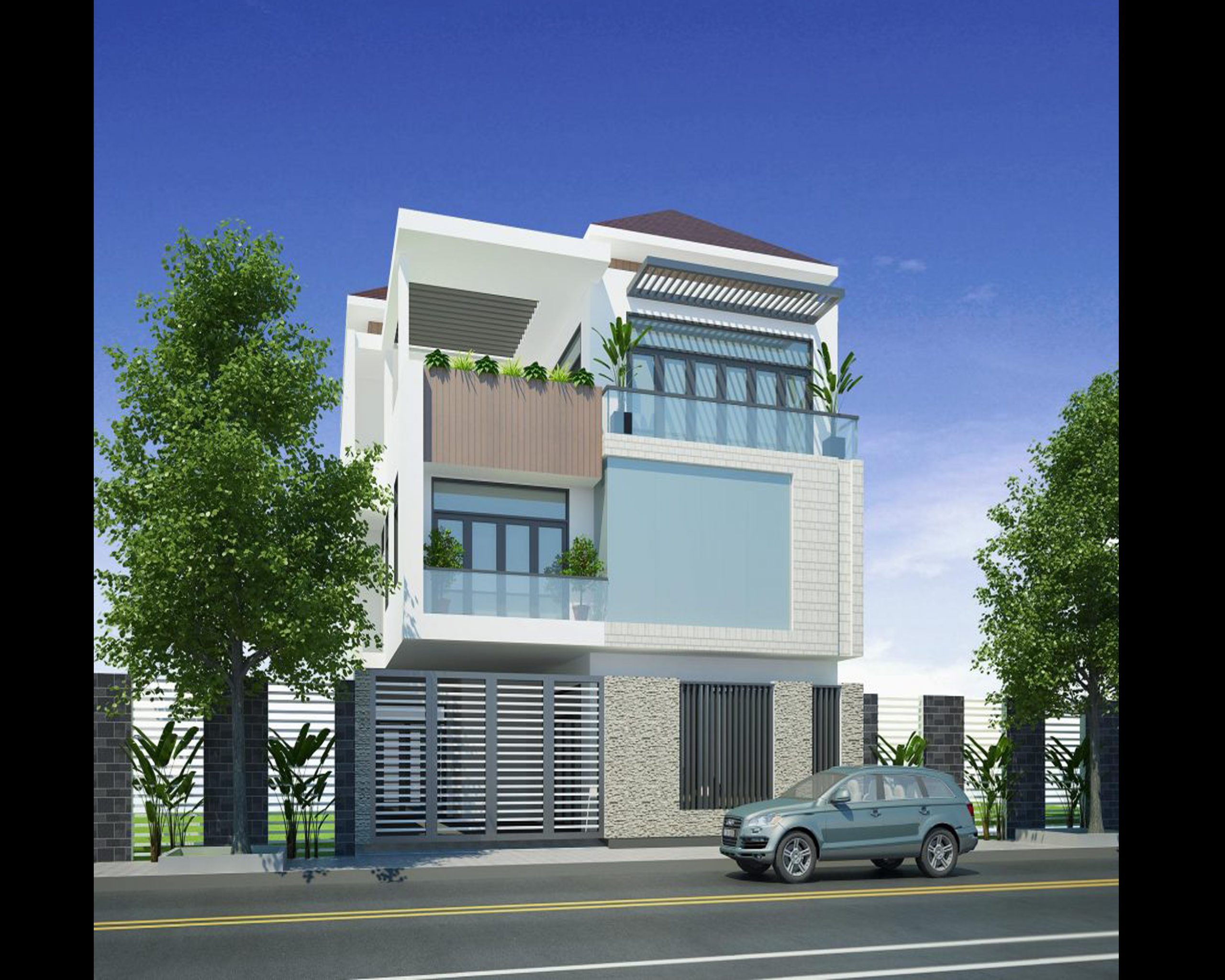 Biệt thự nhà chị Thảo