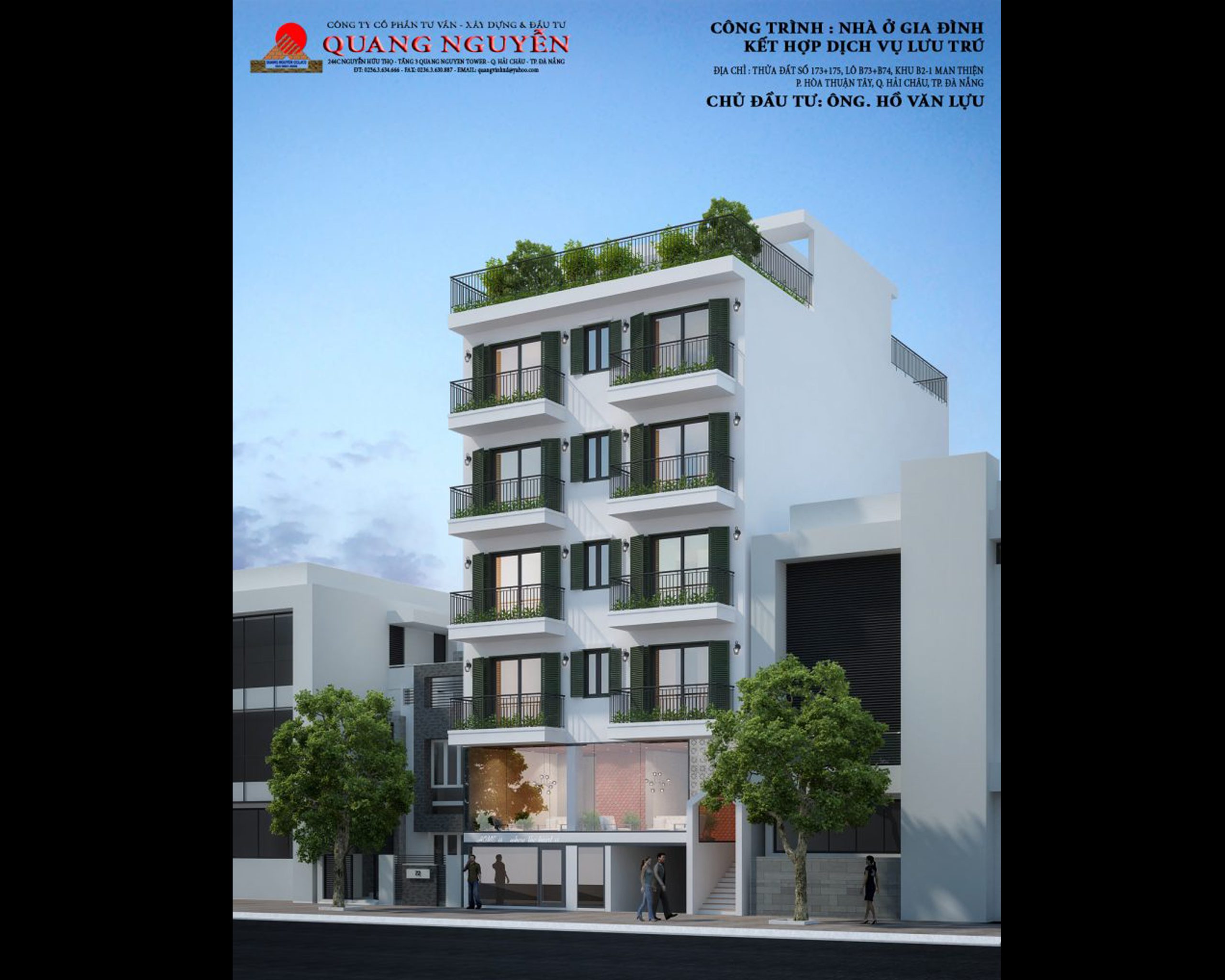 Công trình nhà ông Hồ Văn Lựu