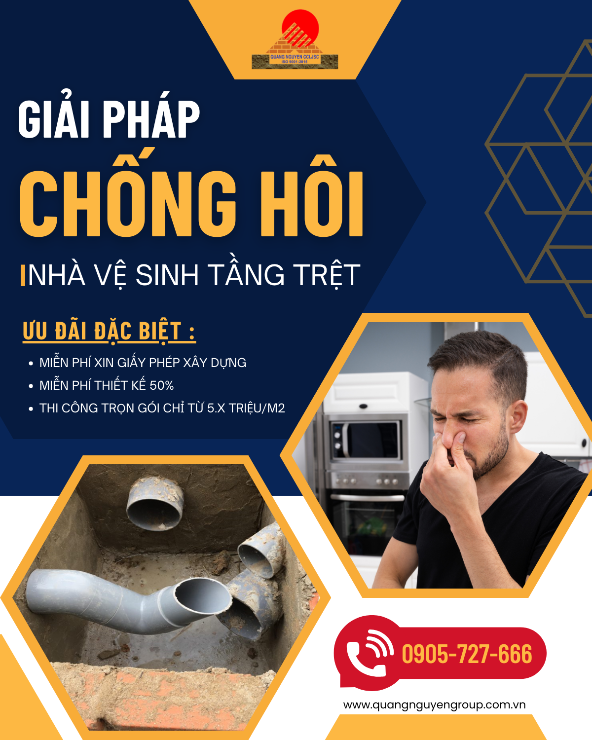 Chống Hôi Nhà Vệ Sinh Tầng Trệt-Bí Quyết Độc Đáo để Giải Quyết Vấn Đề